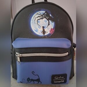 Coraline Button Moon Loungefly Mini Backpack